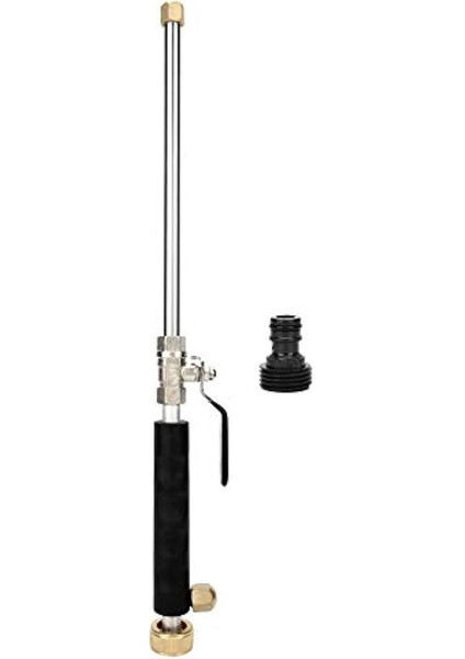 Siyah Bahçe Hortumu Basınçlı Yıkayıcı Geliştirilmiş Nozul, Yüksek Basınçlı Su Aracı, 2 Farklı Nozul ile Donatılmıştır (Yurt Dışından) fırsatları