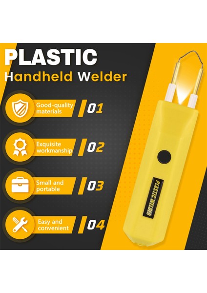 El Tipi Kaynak Makinesi Kablosuz Plastik Kaynak Makinesi Plastik Naylon Pe Tamir Makinesi Araba Tampon Tamir Aletleri Sarı (Yurt Dışından) fırsatları