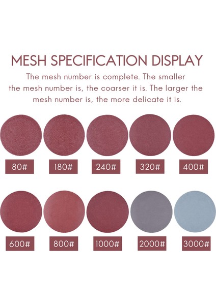 200 Adet 50MM 2 Inç Zımpara Diski Zımpara Diskleri 80-3000 Grit Kağıt ile 1 Inç Aşındırıcı Cila Pedi Plaka + 1/4 Inç Shank Döner Alet Için (Yurt Dışından) indirimleri