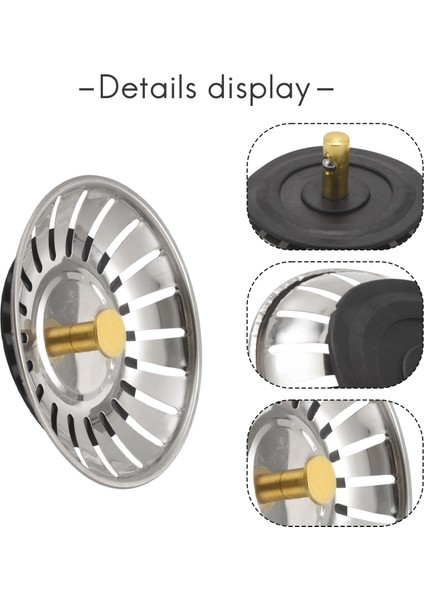 Mutfak Lavabo Süzgeci Süzgeç Boşaltma Atık Tapası (Yurt Dışından) indirimleri