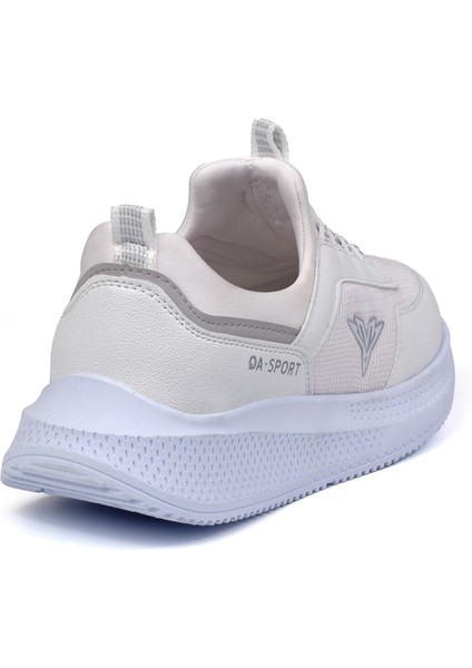 Erkek Beyaz Bağcıksız Esnek Çok Hafif Günlük Sneaker Spor Ayakkabı indirimleri