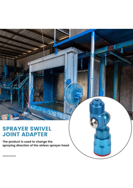 Adet 7/8 Inç F-7/8 Inç M Havasız Püskürtme Makinesi Döner Bağlantı Adaptörü Gümüş Döner Bağlantı Wagner/graco Boya Püskürtücü (Yurt Dışından) indirimleri