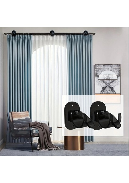 4 Adet Perde Çubuğu Braketi Delme Gerektirmeyen Perde Çubuğu Tutucuları Kendinden Yapışkanlı Perde Çubuğu Kancaları Çivi Gerektirmeyen Ayarlanabilir, B (Yurt Dışından) fiyatları