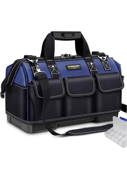 18 Inç Elektrikçi Alet Çantası Çok Işlevli Alet Çantaları Oxford Kumaş Elektrikçi Çantaları Su Geçirmez ve Aşınmaya Dayanıklı (Yurt Dışından)