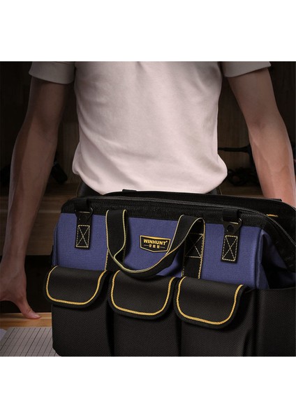 18 Inç Elektrikçi Alet Çantası Çok Işlevli Alet Çantaları Oxford Kumaş Elektrikçi Çantaları Su Geçirmez ve Aşınmaya Dayanıklı (Yurt Dışından) fırsatları