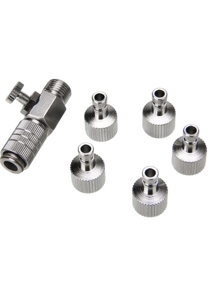 Dayanıklı Airbrush Hızlı Bırakma Kaplin Bağlantı Kesme Konnektörü Adaptörü Standart 1/8 Inç Fiş Bağlantısı (Yurt Dışından) modelleri