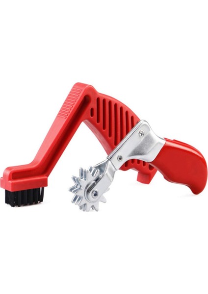 Parlatma Pedi Bakım Fırçası, Parlatma Düzlem Alet Seti, Yün Parlatma Pedi Temizleme Düzlem Aleti + Köpük Ped Fırçası (Yurt Dışından)