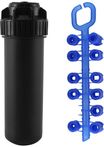 3/4 Inç Dişi Dişli Açılır Yağmurlama Sistemi Dişli Tahrikli Çim Yağmurlama Sistemi Kafa Parçası Daire Deseni 40°-360°AYARLANABILIR (Yurt Dışından)