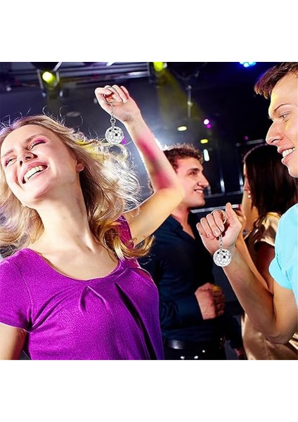 60 Adet Mini Disko Topu Anahtarlık 70'ler Disko Partisi Hediyeleri Aynalı Top Anahtarlık Anahtarlık Seti Disko Temalı Parti Süslemeleri Için (Yurt Dışından) fırsatları