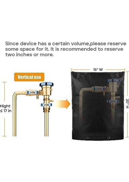 Dış Mekan Için Sprinkler Vana Kapakları, Boru Yalıtımı Sulama Sprinkler Kapağı Donma Koruması, Küçük A (Yurt Dışından) modelleri