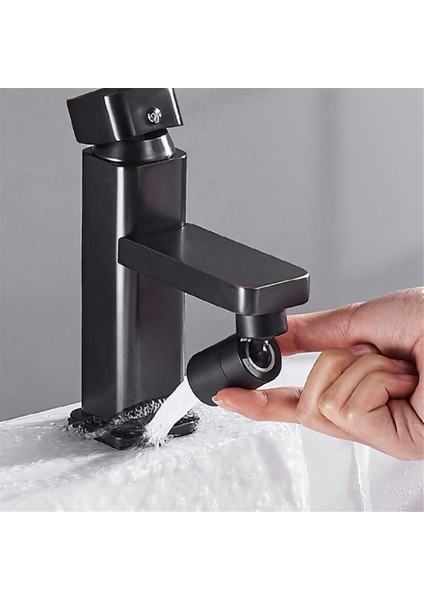 Mutfak Musluğu Sprey Başlığı Filtresi Ayarlanabilir Döner Sıçrama Önleyici Musluk Nozulu Bubbler Mutfak Lavabo Musluğu Gümüş A (Yurt Dışından) fırsatları