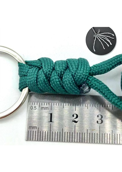 Kendini Savunma Aletleri, Ahşap Top, Açık Hava Şemsiye Ipi Örgü Anahtar Topu, Yedi Çekirdekli Şemsiye Ipi Anahtarlık Örgü (Yurt Dışından) fırsatları