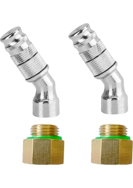 Ayarlanabilir Püskürtme Ucu Uçları 2 Takım Yüksek Basınçlı Sisleme Püskürtme Ucu 1,5 mm Açıklık (Yurt Dışından)