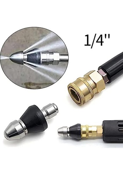 Kanalizasyon Temizleme Aracı Yüksek Basınç Nozulu, Drenaj Burguları, Boru Tıkanıklığını Açmak Için Temizleme Araçları - Drenaj Tıkanıklığı Sökücü (Yurt Dışından) fırsatları