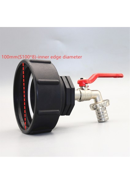 Ibc Çıkış Musluğu 3/4 Inç Ibc Adaptörü S100X8 Pirinç Ibc Küresel Çıkış Vanası Musluk Çıkış Yağmur Fıçı Tankı Aksesuarları (Yurt Dışından) modelleri