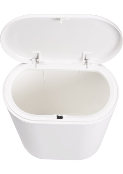 Plastik Dar Tip Mutfak Çöp Kutusu Tuvalet Pres Tipi Çöp Kutusu Çöp Kovası Banyo Çöp Kutusu Sepeti Çöp Kovası Beyaz (Yurt Dışından) indirimleri