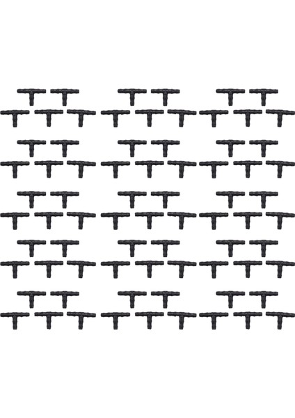 Damla Sulama Dikenli Konnektörler, Evrensel Dikenli Tee Bağlantı Parçaları 100 Adet, 1/4 Inç Damlama Borusuna Uygun (4/7mm Tee Boru) (Yurt Dışından) fiyatları