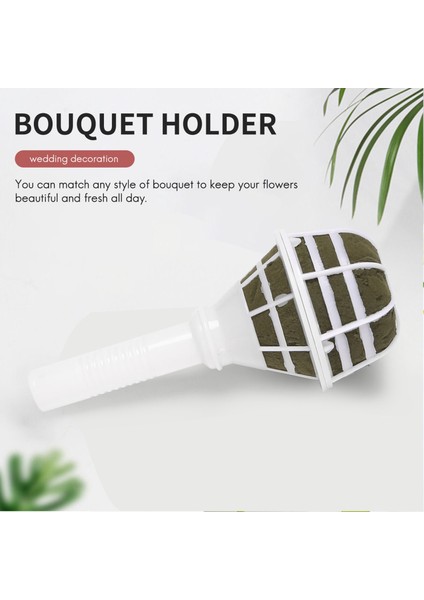 Düğün Gelin Çiçek Dıy Için 12 Parça Çiçek Köpük Buket Vecize Tutucu (Yurt Dışından) fiyatları