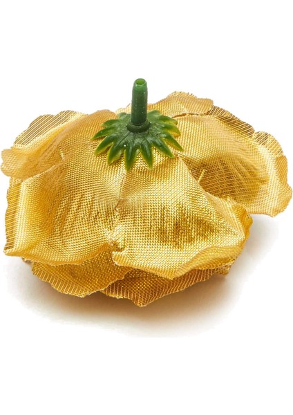 Yapay Çiçekler Ipek Gül Çiçek Başları, Şapka Elbise Albümü Dekorasyon Için 50 Adet, Düğün Dekorasyon (Altın) (Yurt Dışından) fırsatları