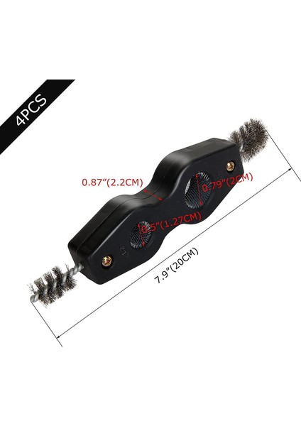 4 Adet Bakır Boru Fırçaları, Boru Temizleme Aleti Bakır Boru Temizleme Aleti Bağlantı Fırçaları Bakır Boru, Sıhhi Tesisat Için (Yurt Dışından) modelleri