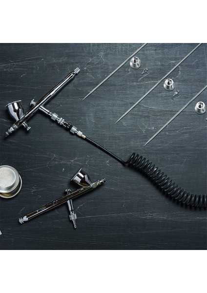 10 Adet Airbrush Memesi Iğne Memesi Kapağı Kiti Anahtarı ile Airbrush Püskürtücü Aksesuarları Için Airbrush Yedek Parçalar (Yurt Dışından) fırsatları