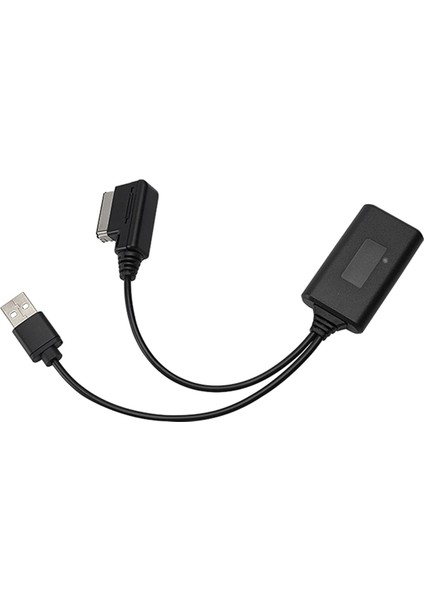 Araba 2'si 1 Arada Bluetooth Kablosu USB Araba Müzik Bluetooth Aux Ses Kablosu Audi Amı Mmı 2g Aksesuarı Için Araba Şarj Kablosu (Yurt Dışından)