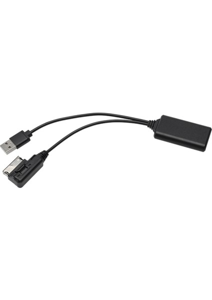 Araba 2'si 1 Arada Bluetooth Kablosu USB Araba Müzik Bluetooth Aux Ses Kablosu Audi Amı Mmı 2g Aksesuarı Için Araba Şarj Kablosu (Yurt Dışından) fiyatları