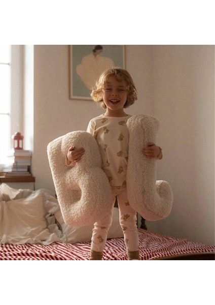 Harf Yastık Ingilizce Harf Yastık Dekoratif Alfabe Harf Yastıklar Ingilizce Harf Yastık L (Yurt Dışından) fiyatları