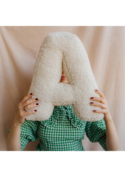 Harf Yastık Ingilizce Harf Yastık Dekoratif Alfabe Harf Yastıklar Ingilizce Harf Yastık L (Yurt Dışından) fırsatları