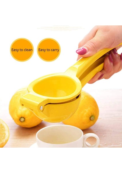 Alüminyum Alaşımlı Limon Sıkacağı, Limon Meyve Presi, En Taze Suyu Sıkmak Için Manuel Presli Narenciye Sıkacağı, Sarı (Yurt Dışından) fırsatları
