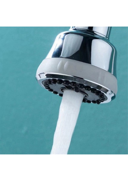 Mutfak Musluk Başlığı Değişimi 360° Dönme 4 Mod Lavabo Musluğu Değişimi Su Tasarrufu ve Sıçrama Geçirmez (Yurt Dışından)