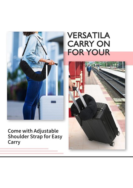 Seyahat Için Kapüşonlu Doldurulabilen Boyun Yastığı, Ayarlanabilir Seyahat Yastığı, Uçak Için En Iyi El Bagajı Seyahat Boyun Yastığı (Yurt Dışından) indirimleri