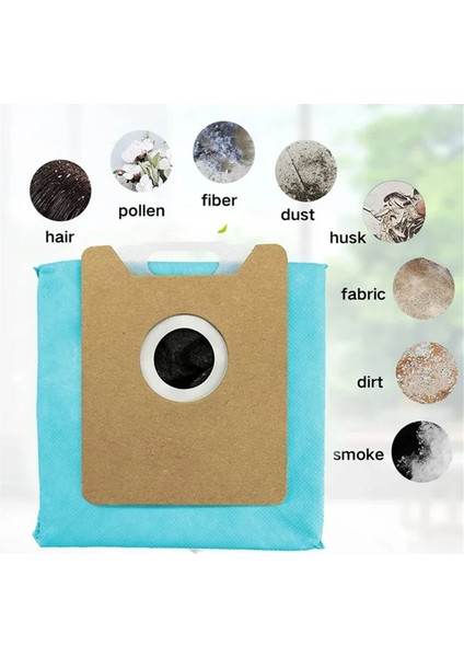 Eufy G40 Hybrid / Hybrid+ Robot Süpürge Parçaları Ana Yan Fırça Paspas Bezi Paçavralar Hepa Filtre Toz Torbaları (Yurt Dışından) modelleri