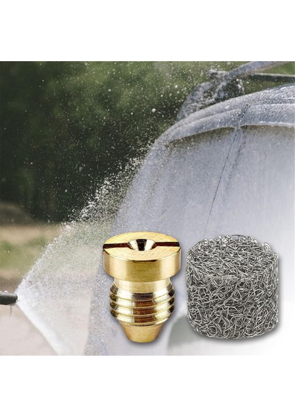 Köpük Topu ve Köpük Yapıcı Için 1,1 mm Delik, Kar Köpük Üfleyici Için Üniversal Dişli Nozul Uçları ve Ağ Filtresi, 4'lü Paket (Yurt Dışından) fırsatları