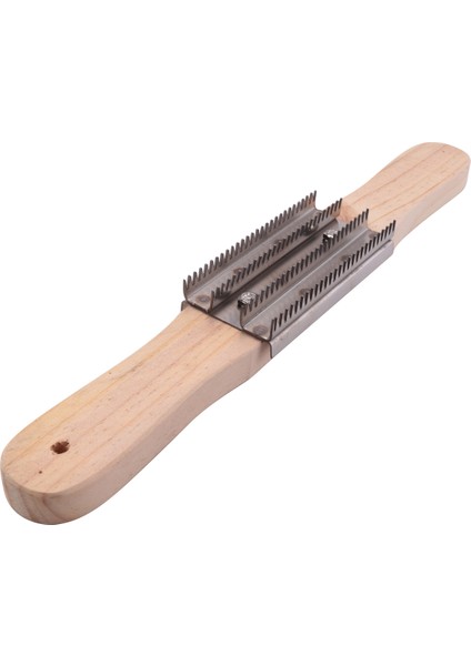 Bileşik Temizleme Için 15 Inç Parlatma Tekerleği Tırmığı, Artık Bileşiklerin ve Metalin Çıkarılması, Tırmık Çelik Parlatma Ahşap Saplı (Yurt Dışından) fırsatları