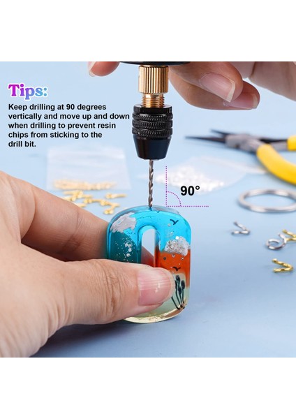 74 Adet Elektrikli Reçine Matkap Setleri, 3 Çeneli Kelepçeli, Daha Büyük Bir Delme Aralığına Uygulanabilir (0-3mm), Anahtarlık Yapma Seti (Yurt Dışından) modelleri