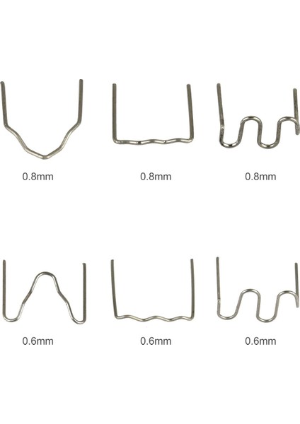 600 Adet Sıcak Zımba Plastik Tamir Makinesi Kaynak Kitleri Araba Oto Tampon Tamir Aracı Tüm Arabalar Için, 6 Türleri (Yurt Dışından) fırsatları