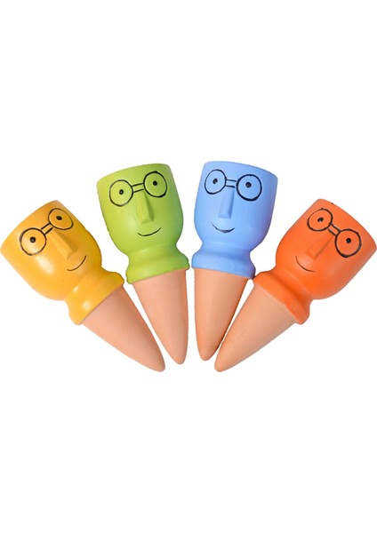 Sulama Spikes 4'lü Paket, Tatil Için Şirin Bitki Otomatik Sulama Cihazları, Iç Mekan Bitkileri Için Yavaş Sulama Sistemi (Yurt Dışından)