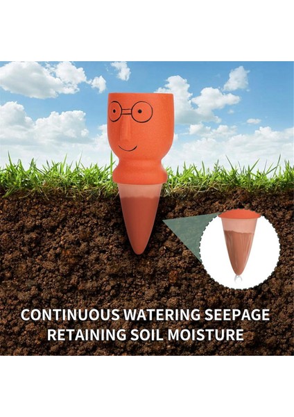 Sulama Spikes 4'lü Paket, Tatil Için Şirin Bitki Otomatik Sulama Cihazları, Iç Mekan Bitkileri Için Yavaş Sulama Sistemi (Yurt Dışından) fırsatları