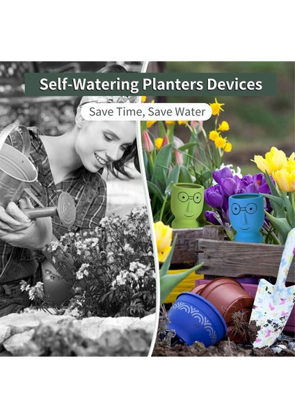 Sulama Spikes 4'lü Paket, Tatil Için Şirin Bitki Otomatik Sulama Cihazları, Iç Mekan Bitkileri Için Yavaş Sulama Sistemi (Yurt Dışından) indirimleri