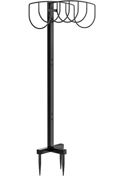 Bahçe Su Hortumu Tutucu-Çıkarılabilir Hortum Tutucu Standı Ağır Hizmet Tipi Metal Hortum Askısı, Bahçe Hortumu Tutucu Depolama Hortumu Rafı (Yurt Dışından)