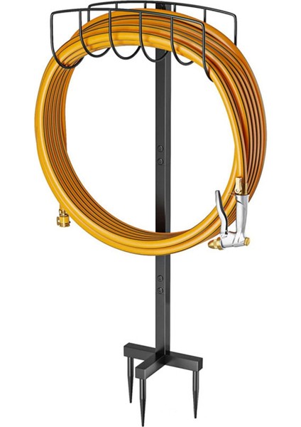 Bahçe Su Hortumu Tutucu-Çıkarılabilir Hortum Tutucu Standı Ağır Hizmet Tipi Metal Hortum Askısı, Bahçe Hortumu Tutucu Depolama Hortumu Rafı (Yurt Dışından) indirimleri