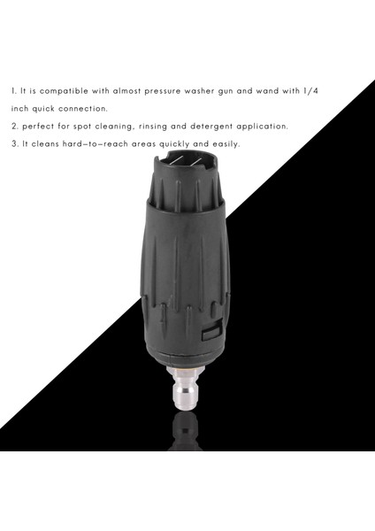 Ayarlanabilir Basınçlı Yı Nozulu Uçları, Değişken Püskürtme Deseni, 1/4 Inç Hızlı Bağlantı Fişi, 3000 Psı (Yurt Dışından) fiyatları