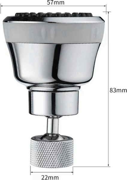 Mutfak Musluk Başlığı Değişimi 360° Dönme 4 Mod Lavabo Musluğu Değişimi Su Tasarrufu ve Sıçrama Geçirmez (Yurt Dışından) fiyatları