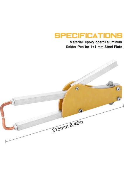 Nokta Kaynakçı Pense Ayarlanabilir Nokta Kaynak Makinesi Basınçlı Epoksi Levha Kaynakçı Kalem Alın Lehimleme Maşası Çelik Tabaka Için (Yurt Dışından) modelleri