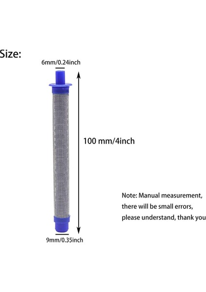 288716 Giriş Emme Süzgeci ve 288749 Havasız Püskürtme Makinesi Filtre Kombinasyonu, Havasız Püskürtme Boyacısına Uygun (Yurt Dışından) fiyatları