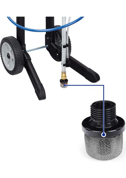 288716 Giriş Emme Süzgeci ve 288749 Havasız Püskürtme Makinesi Filtre Kombinasyonu, Havasız Püskürtme Boyacısına Uygun (Yurt Dışından) fırsatları