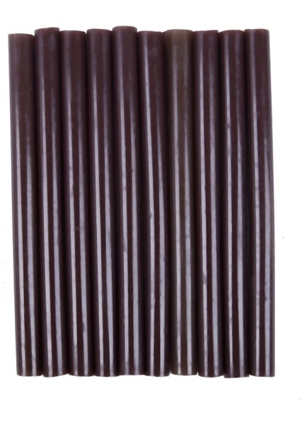 10 Adet 100MM x 7mm Yapıştırıcı Sıcak Tutkal Çubukları Sıcak Tutkal Tabancası Kahverengi (Yurt Dışından)