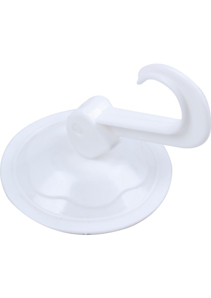 Ev Gardırop Beyaz Plastik 7cm Dia Vantuz Tek Kanca Duvar Askıları (Yurt Dışından) fiyatları