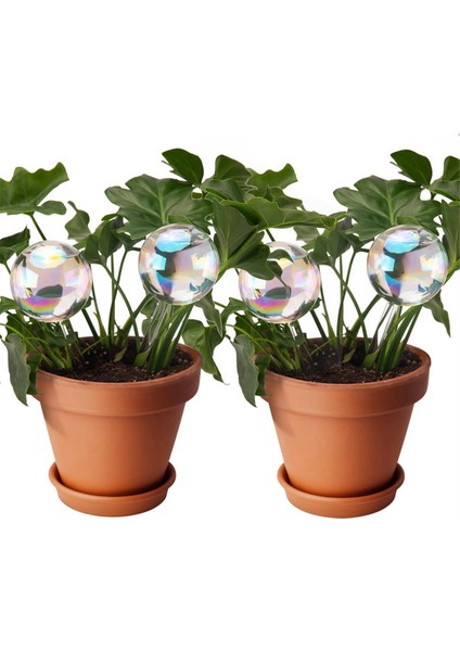 Kapalı Bitkiler Için 4 Adet Bitki Gökkuşağı Sulama Küreleri, Tatil, Seyahat, Kendiliğinden Sulama Kazıkları Için Bitkiler Için Su Ampulleri (Yurt Dışından) fiyatları